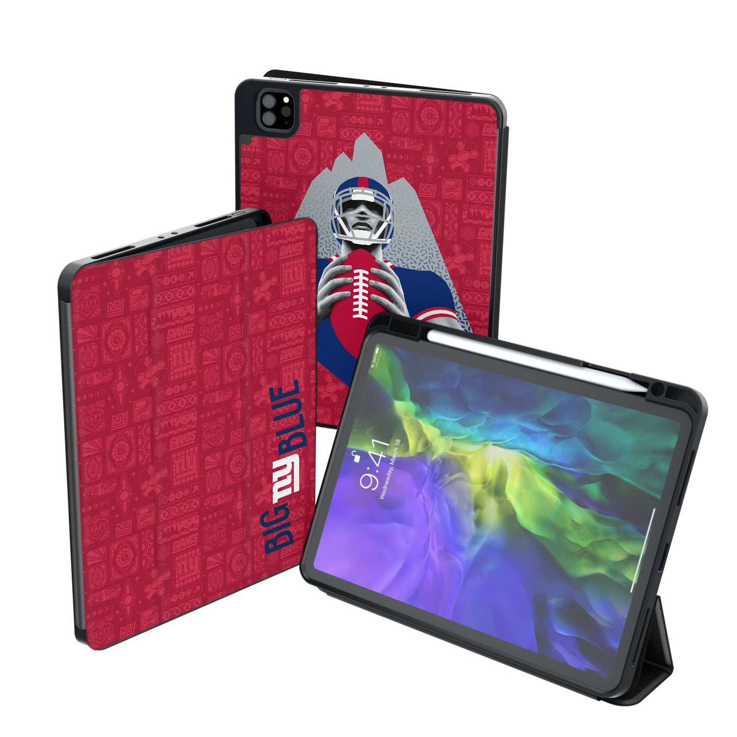 Keyscaper Black New York Giants iPad Tablet Case Keyscaper Black New York Giants iPad Tablet Case