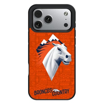Keyscaper  Denver Broncos  Bump Case with 8.2ft Drop Protection
