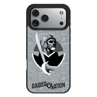 Keyscaper  Las Vegas Raiders  Bump Case with 8.2ft Drop Protection