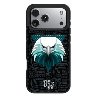 Keyscaper  Philadelphia Eagles  Bump Case with 8.2ft Drop Protection