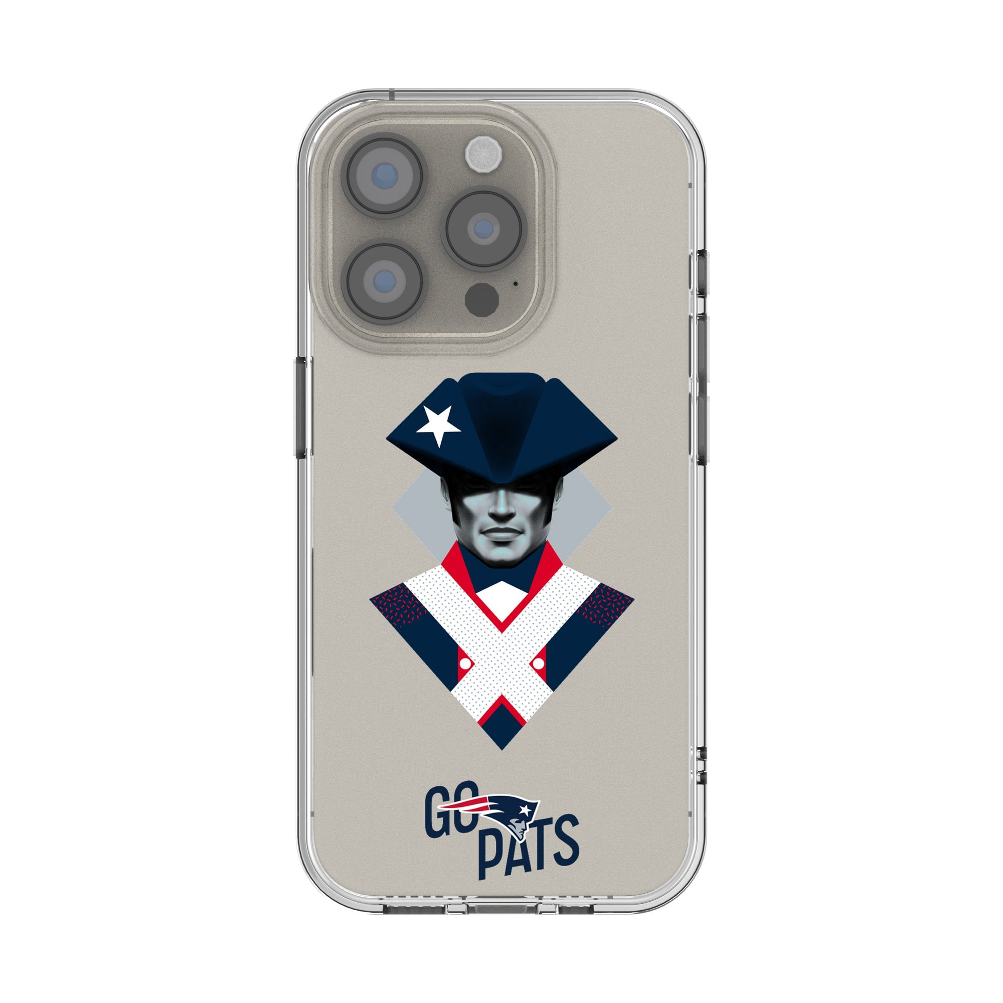 Keyscaper New England Patriots iPhone Clear Case Keyscaper New England Patriots iPhone Clear Case