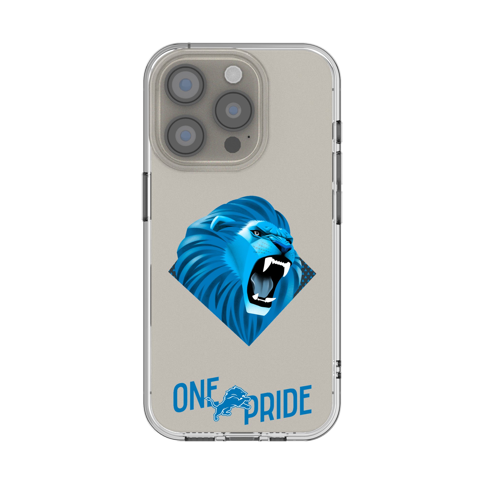 Keyscaper Detroit Lions iPhone Clear Case