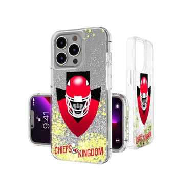 Keyscaper Kansas City Chiefs iPhone Glitter Case