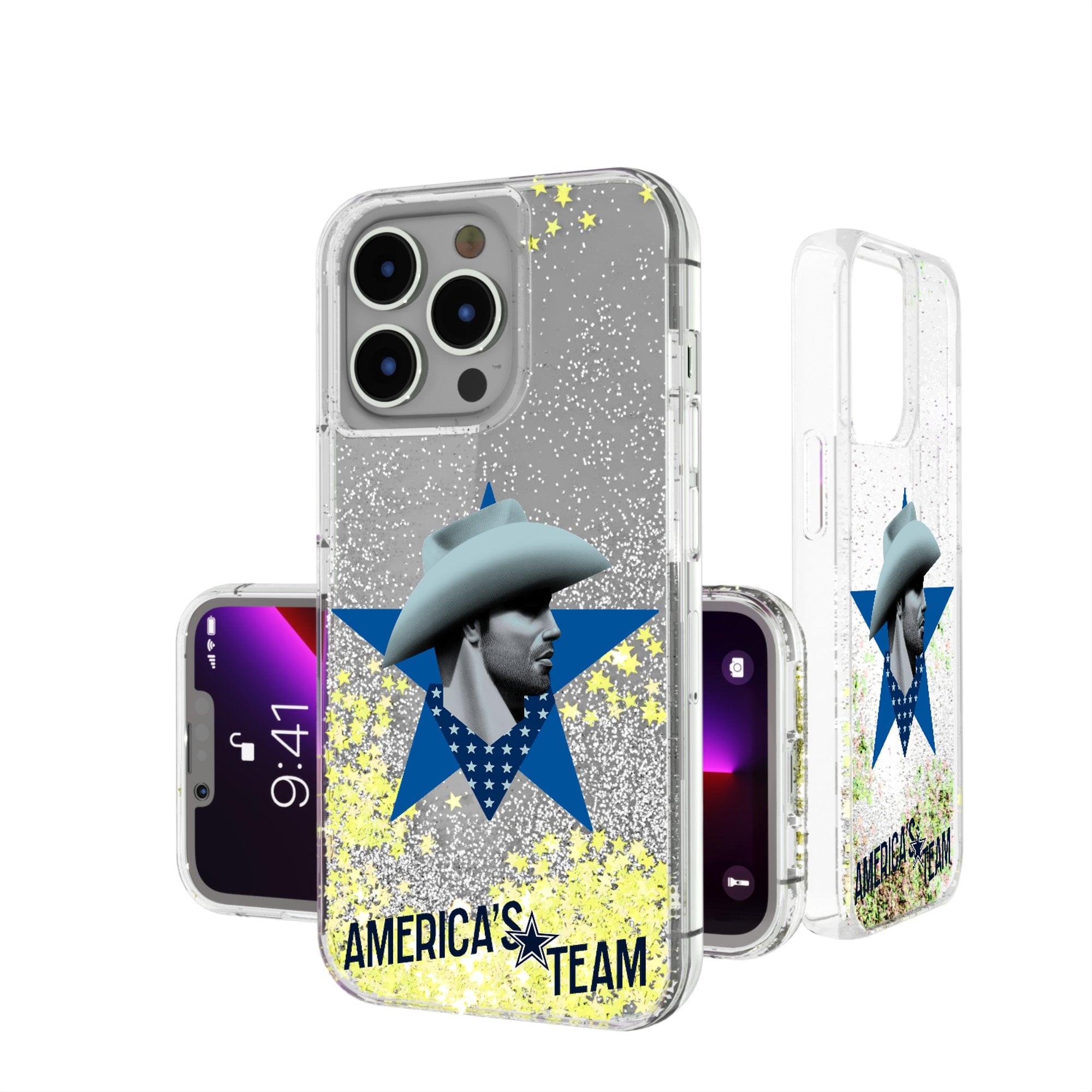 Keyscaper Dallas Cowboys iPhone Glitter Case Keyscaper Dallas Cowboys iPhone Glitter Case