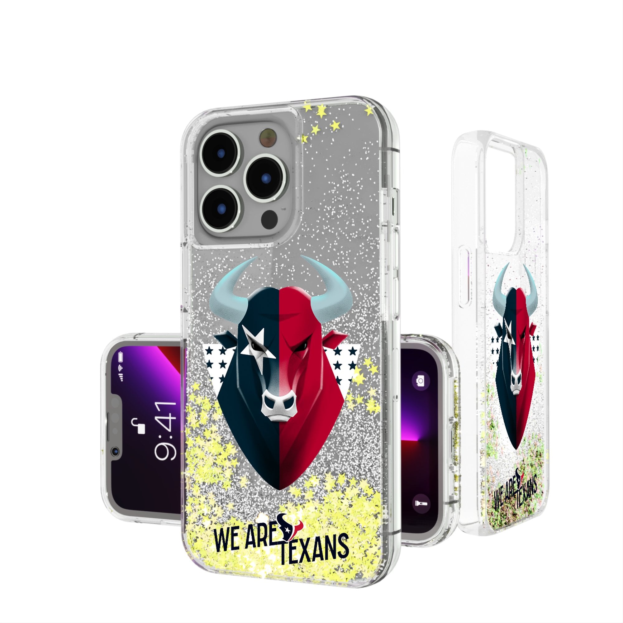 Keyscaper Houston Texans iPhone Glitter Case Keyscaper Houston Texans iPhone Glitter Case
