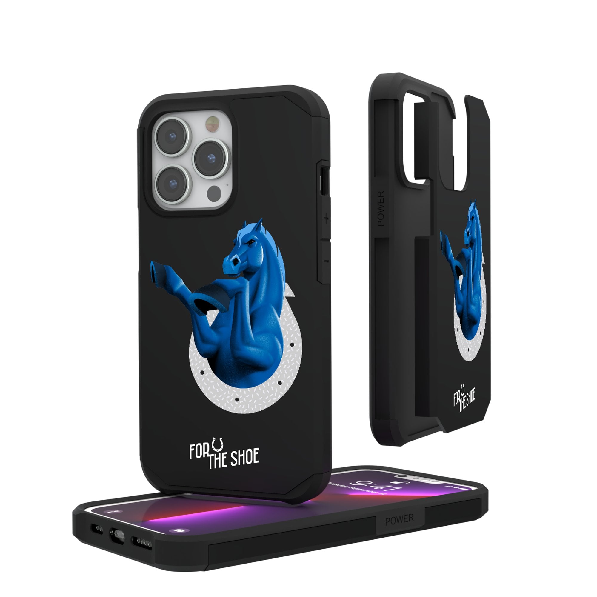 Keyscaper Black Indianapolis Colts iPhone Rugged Case Keyscaper Black Indianapolis Colts iPhone Rugged Case