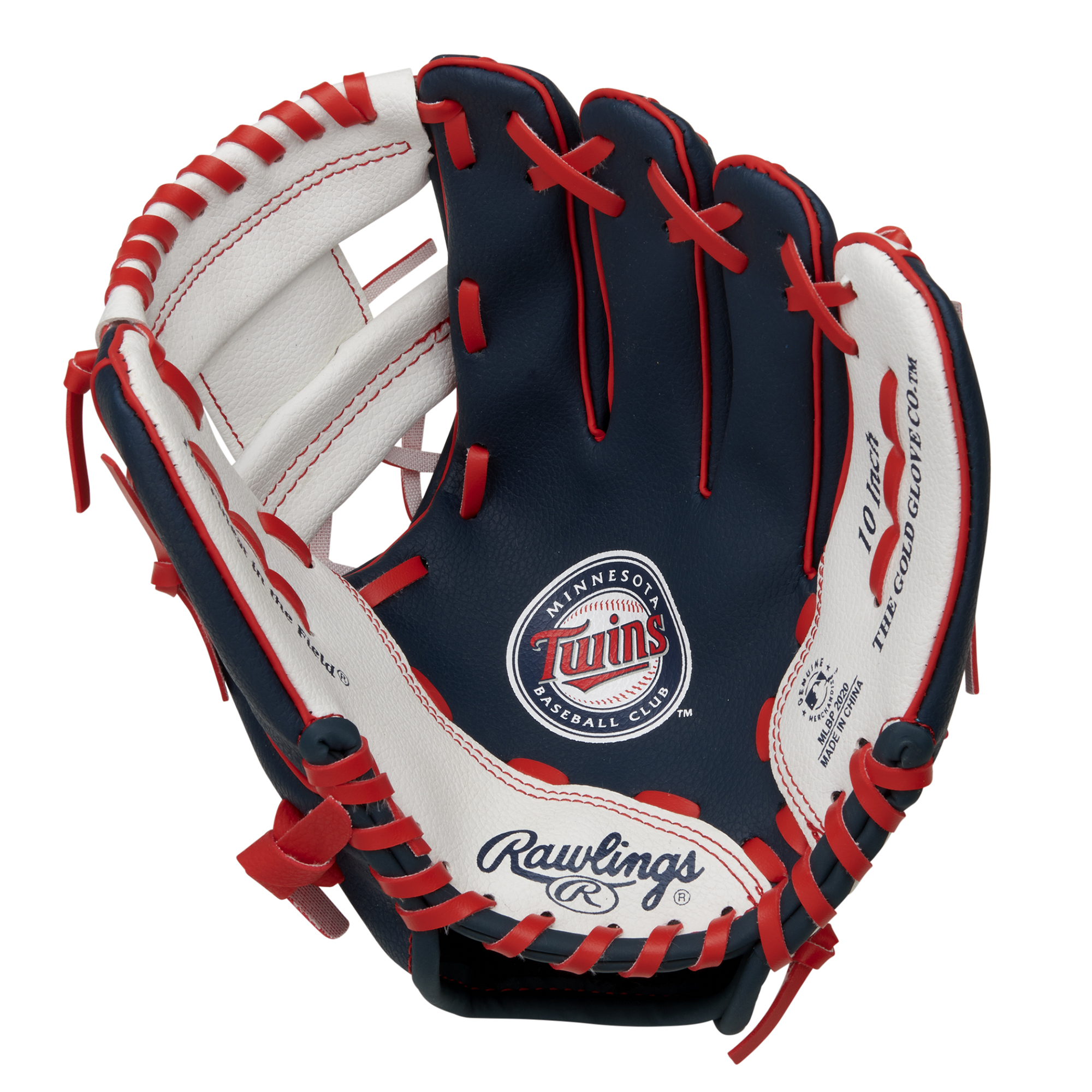 Minnesota Twins Rawlings 10" Team Logo Glove