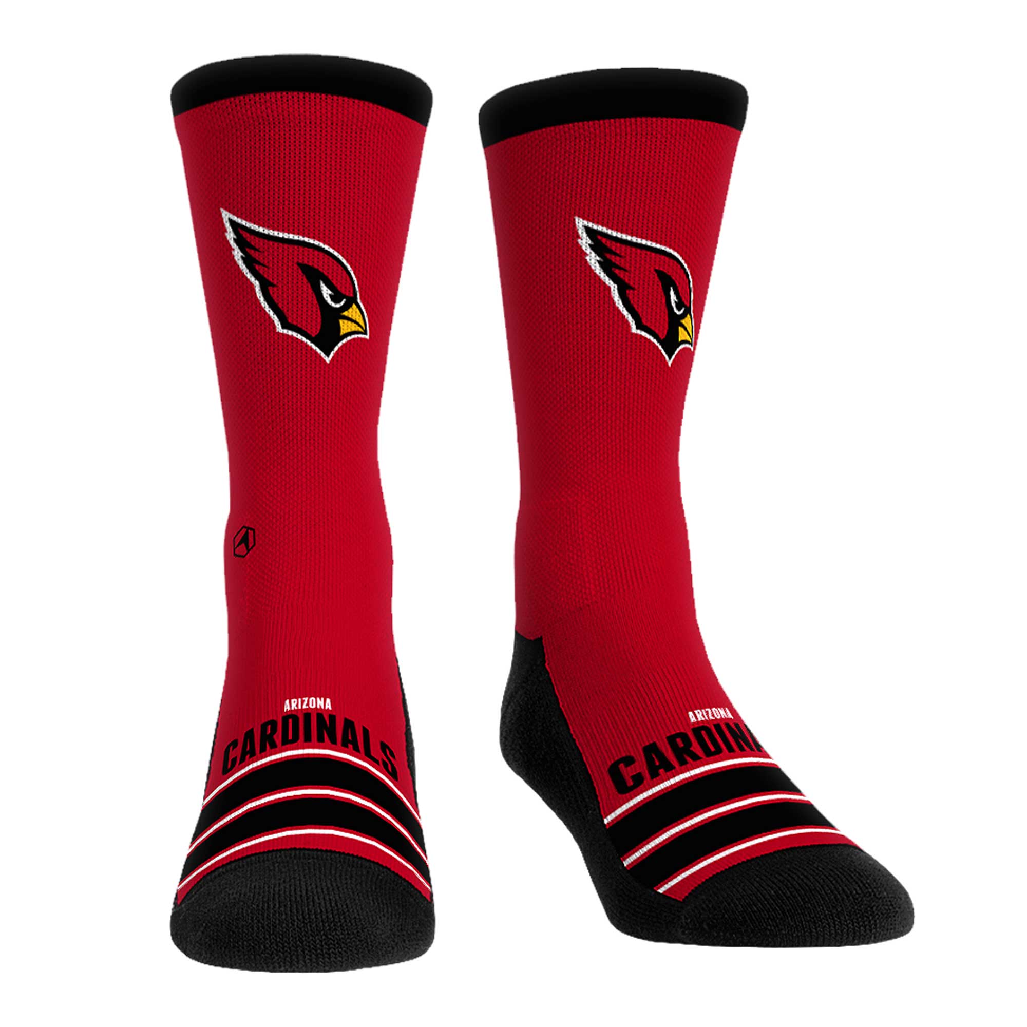 Unisex Rock Em Socks Arizona Cardinals Gametime Stripe Crew Socks