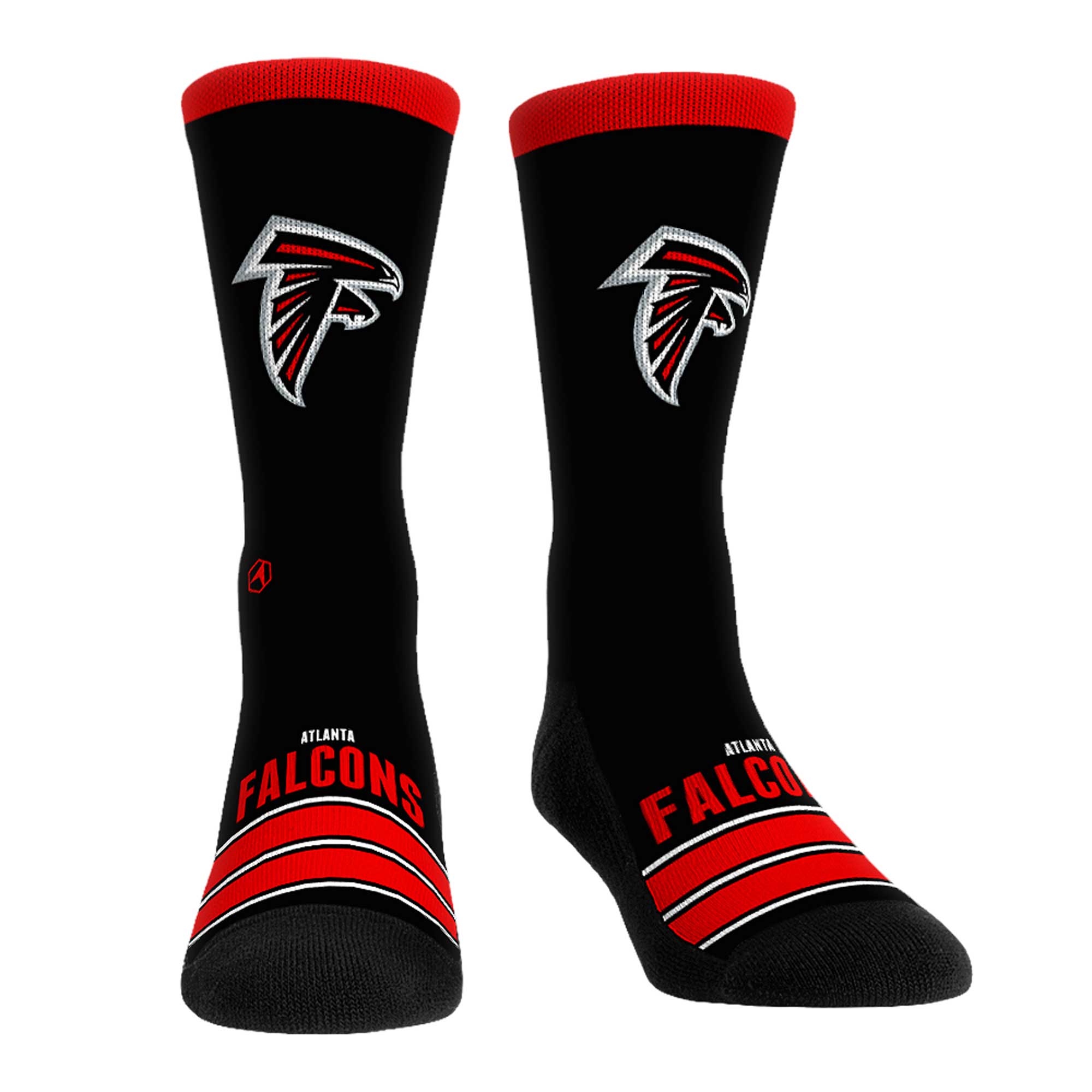 Unisex Rock Em Socks Atlanta Falcons Gametime Stripe Crew Socks