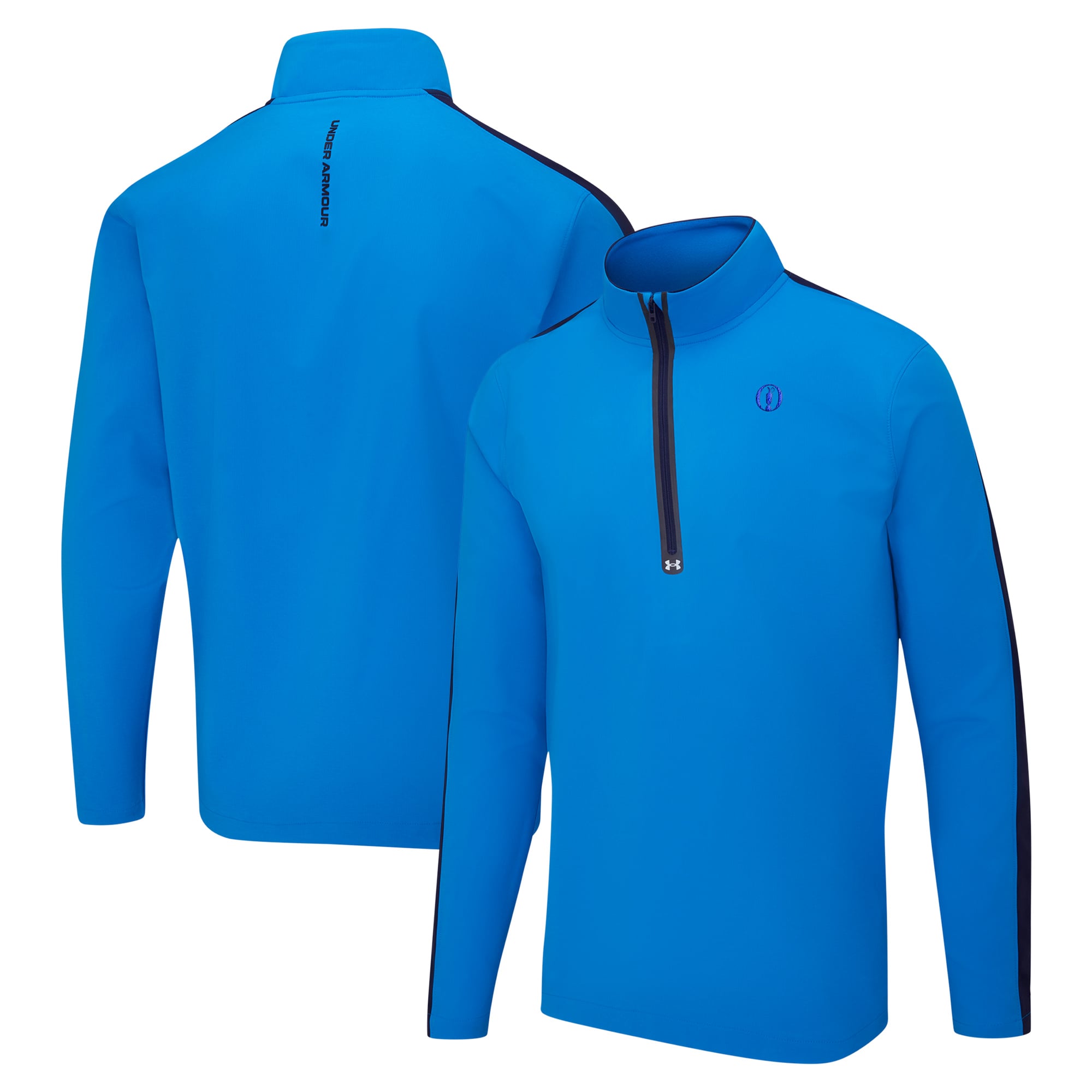 Strato intermedio con 1/2 cerniera The Open Under Armour Storm Windstrike - Blu