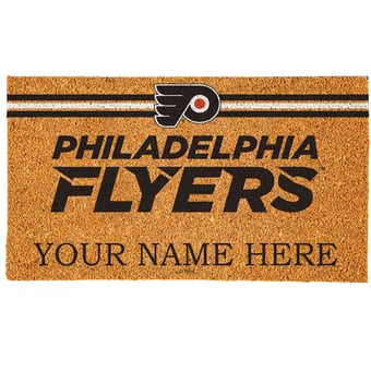 Philadelphia Flyers 18" x 30" Personalized Coir Doormat