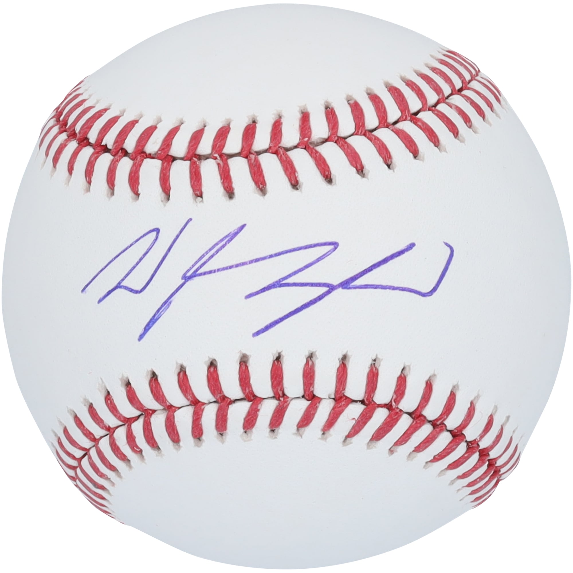Wyatt Langford Texas Rangers Autographed Baseball