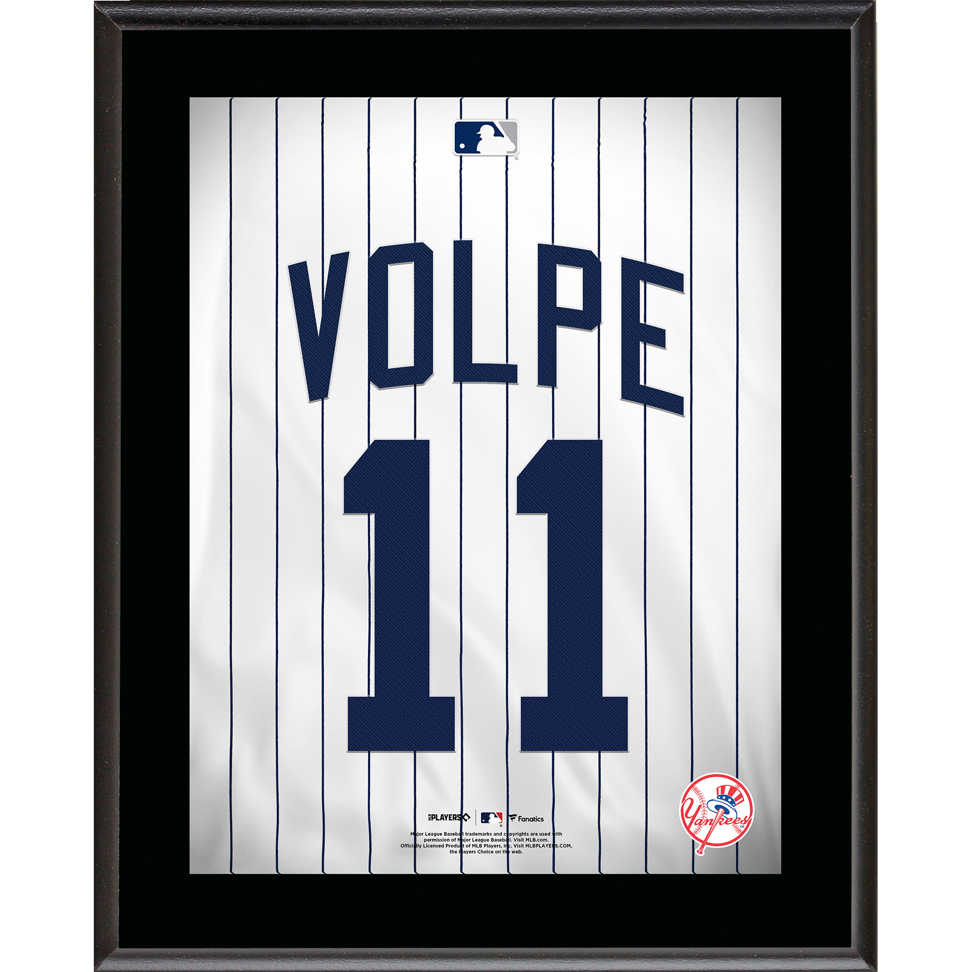 Anthony Volpe New York Yankees 10.5" x 13" Jersey Number Sublimated Player Plaque