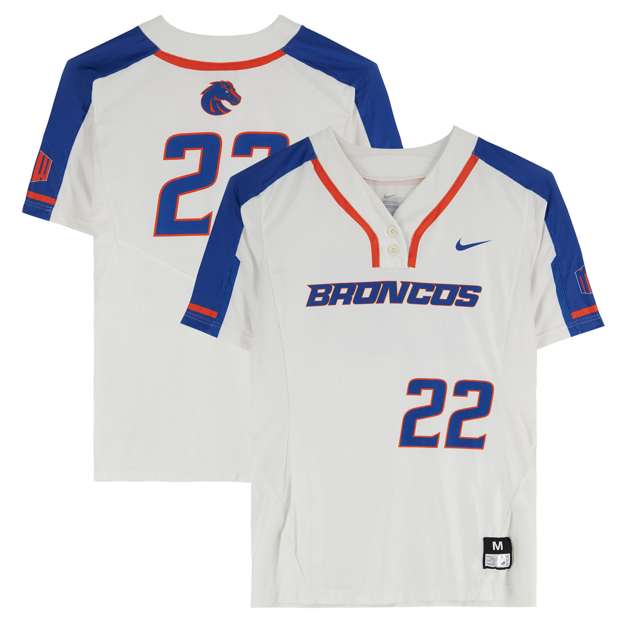Boise State Broncos Team-Issued #22 Jersey from the Softball Program