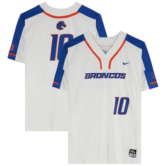 Boise State Broncos Team-Issued #10 Jersey from the Softball Program