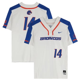 Boise State Broncos Team-Issued #14 Jersey from the Softball Program