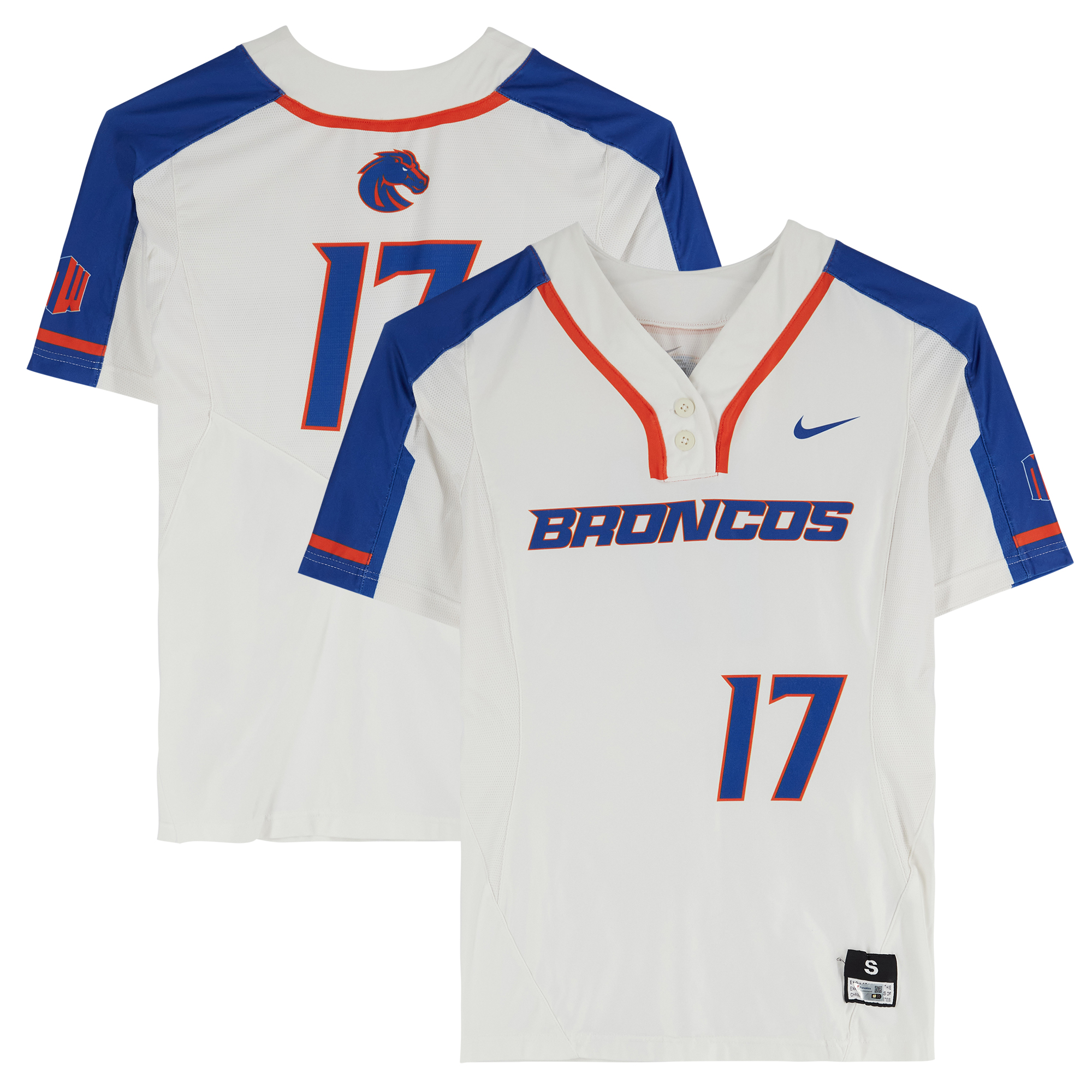 Boise State Broncos Team-Issued #17 Jersey from the Softball Program
