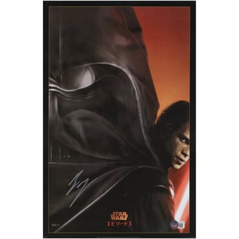 Ewan McGregor Star Wars: Episode III – Revenge of the Sith Autographed 11" x 17" Japanese Movie Poster