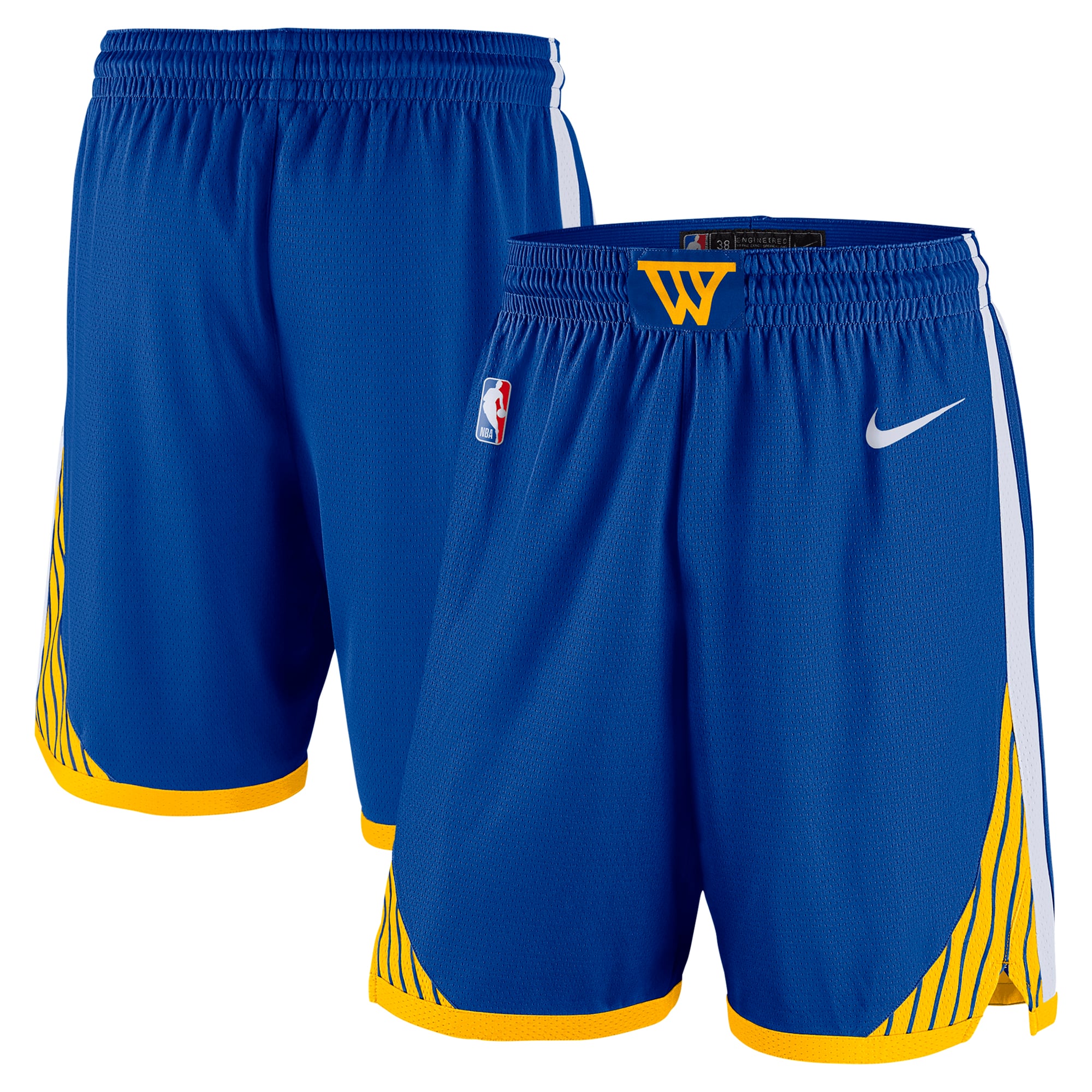 Short Nike Icon Swingman Replica des Golden State Warriors - Homme