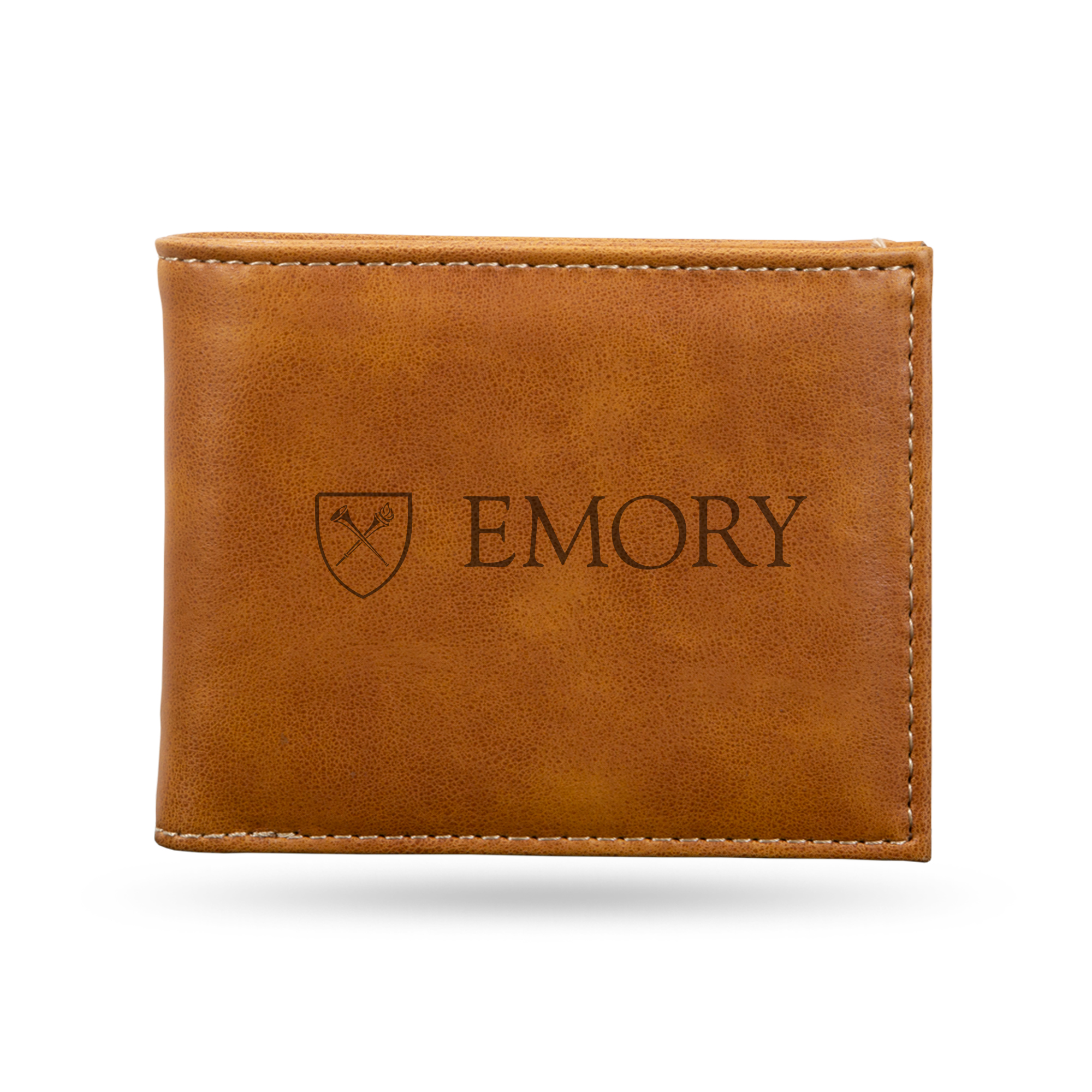 Brown Emory Eagles Billfold Wallet