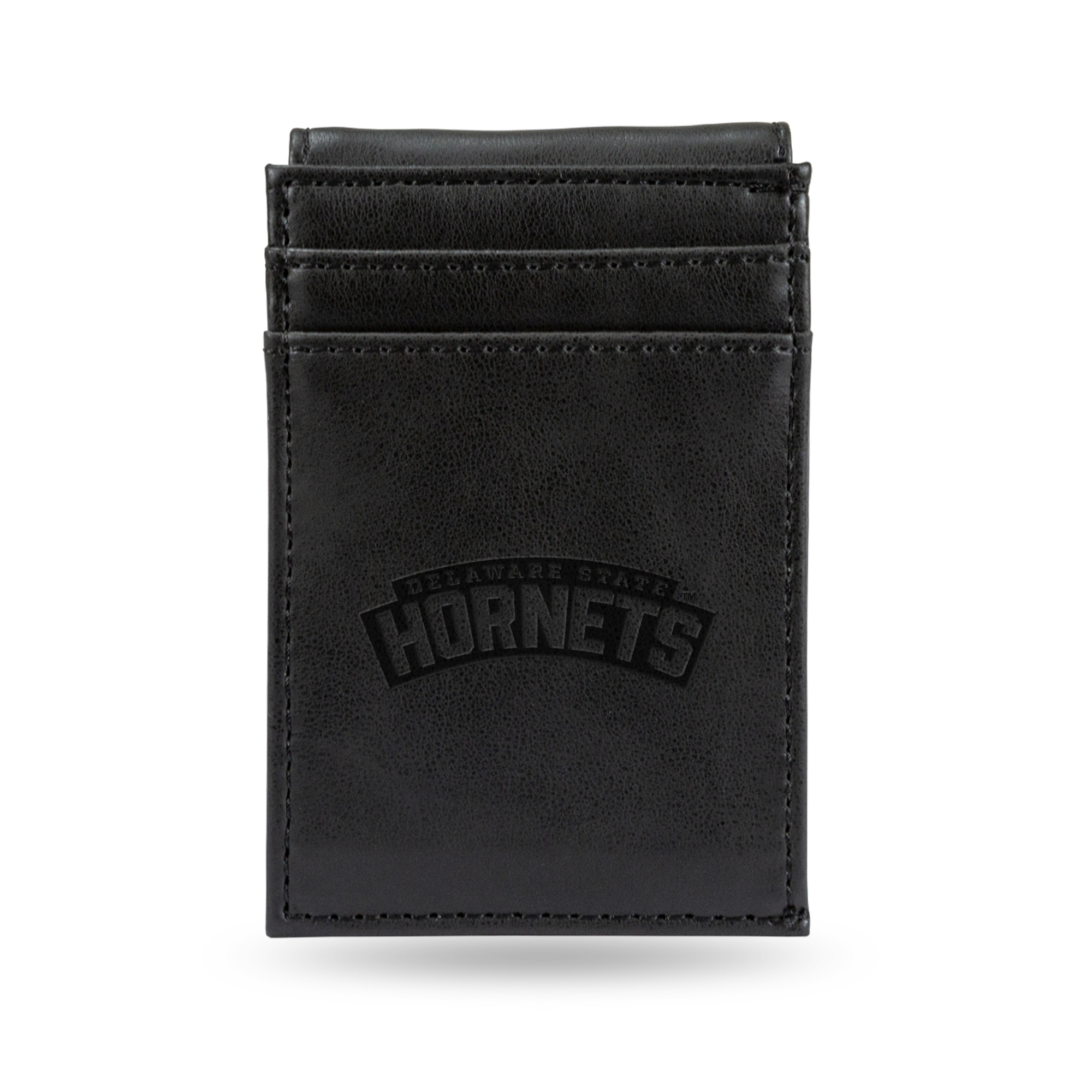 Black Delaware State Hornets Front Pocket Wallet Black Delaware State Hornets Front Pocket Wallet