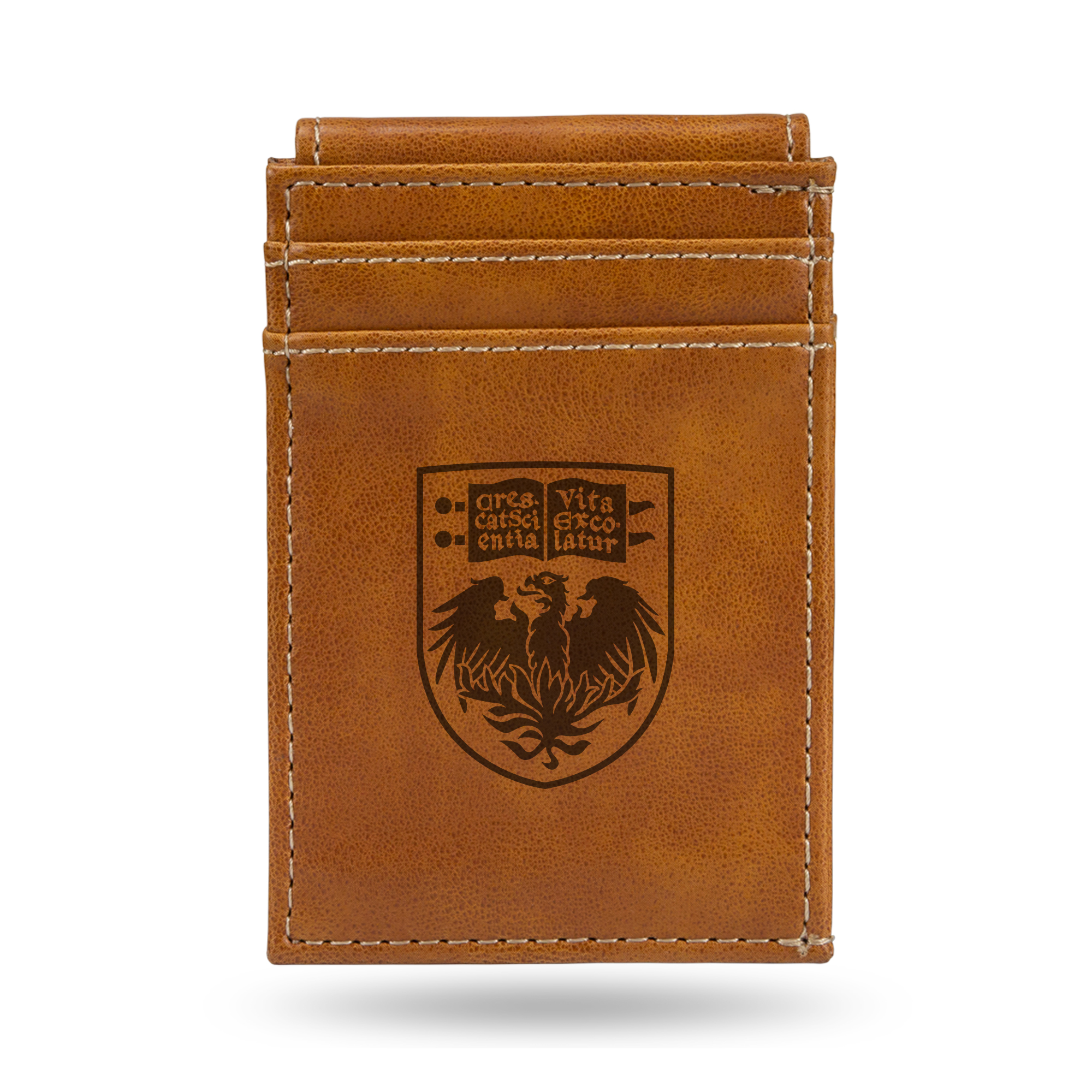 Brown UChicago Maroons Front Pocket Wallet