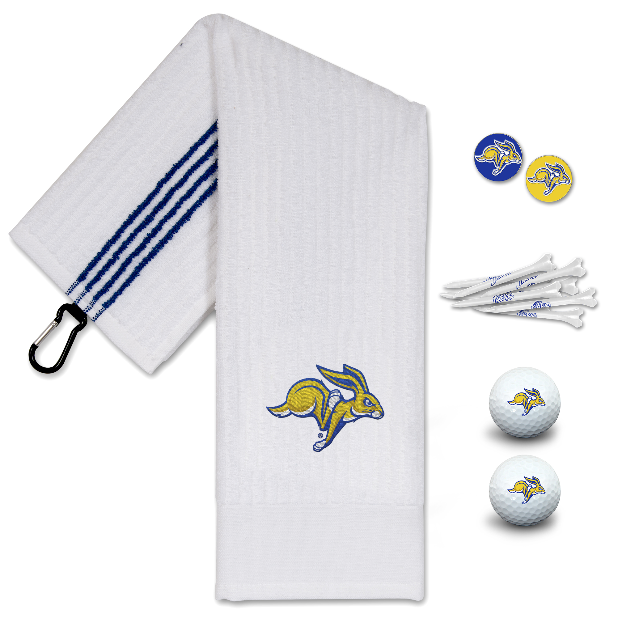 WinCraft South Dakota State Jackrabbits Golf Gift Set WinCraft South Dakota State Jackrabbits Golf Gift Set