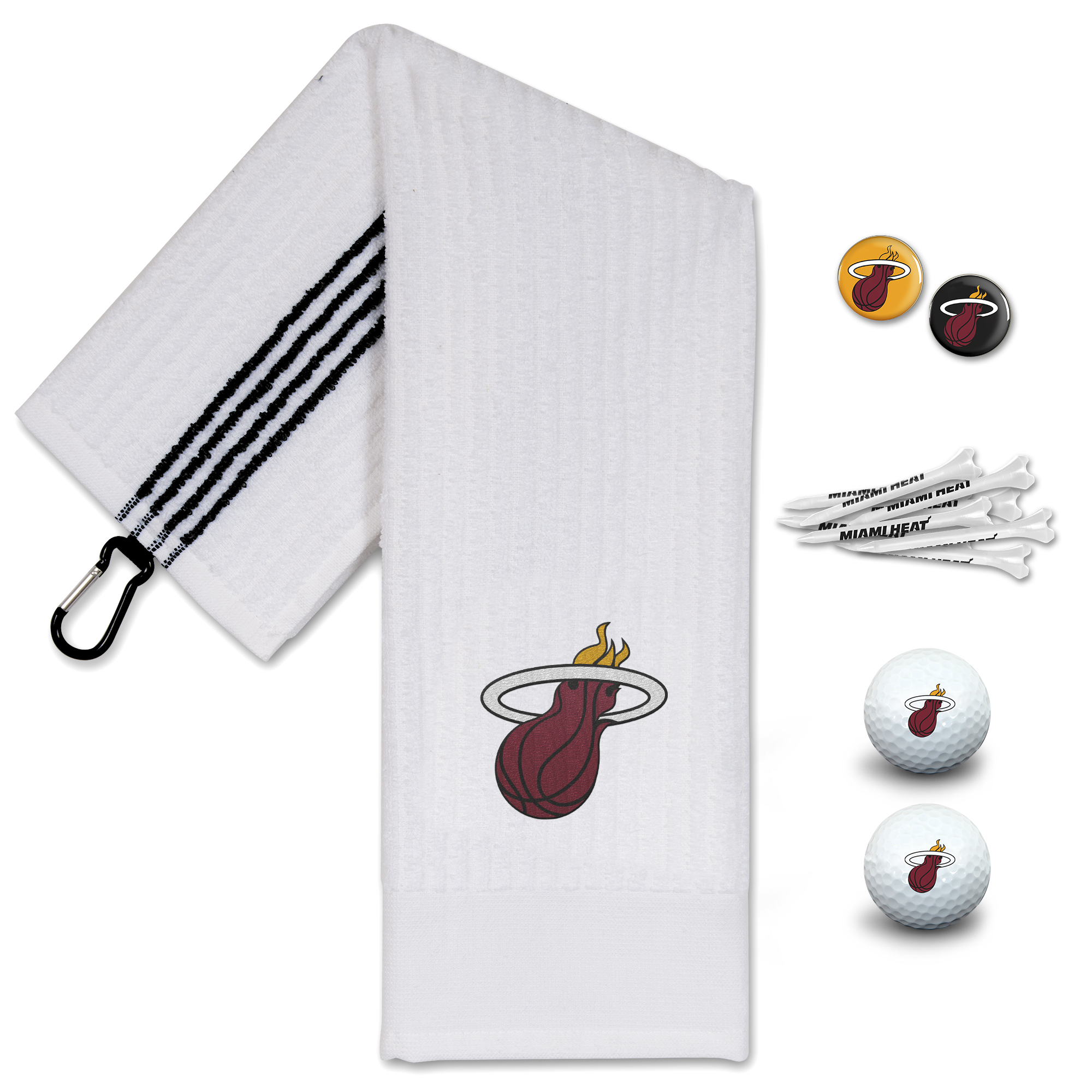 WinCraft Miami Heat Golf Gift Set WinCraft Miami Heat Golf Gift Set