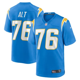 Los Angeles Chargers Nike Home Game Jersey - Powder Blue - Joe Alt - Mens