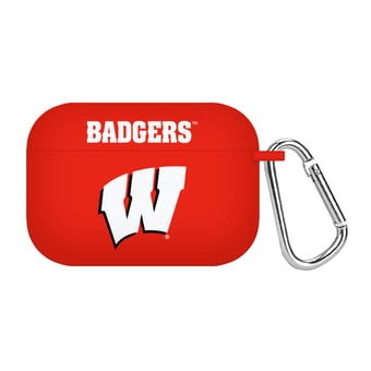 Affinity Bands Wisconsin Badgers AirPods Pro Silicone Case Cover