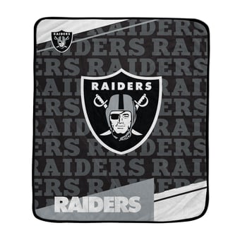 Pegasus Las Vegas Raiders 50" x 60" Diagonal Ghost Ultra Soft Blanket
