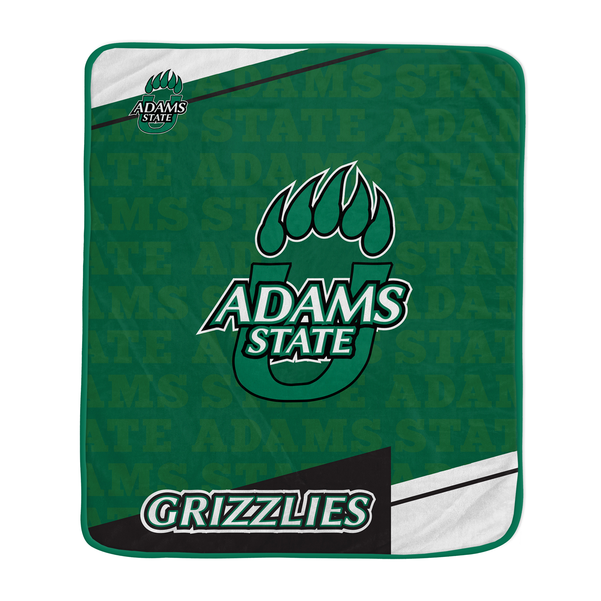 Pegasus Adams State Grizzlies 50" x 60" Diagonal Ghost Ultra Soft Blanket