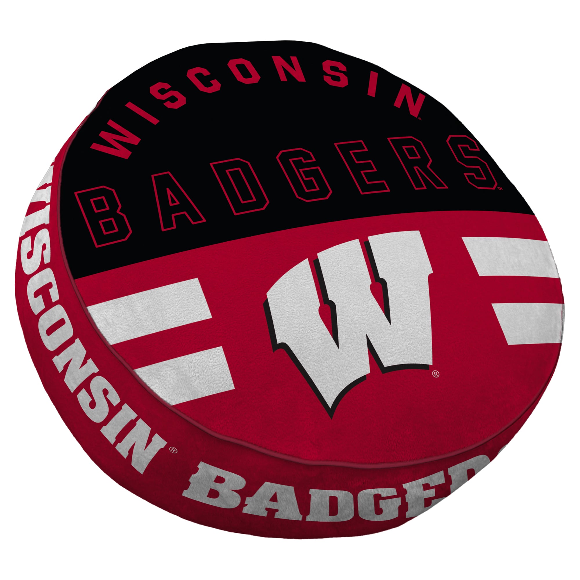 Pegasus Wisconsin Badgers 15" Circle Plushlete Pillow