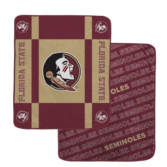 Pegasus Florida State Seminoles 60” x 70” Reverse Block Wordmark Double-Sided Blanket