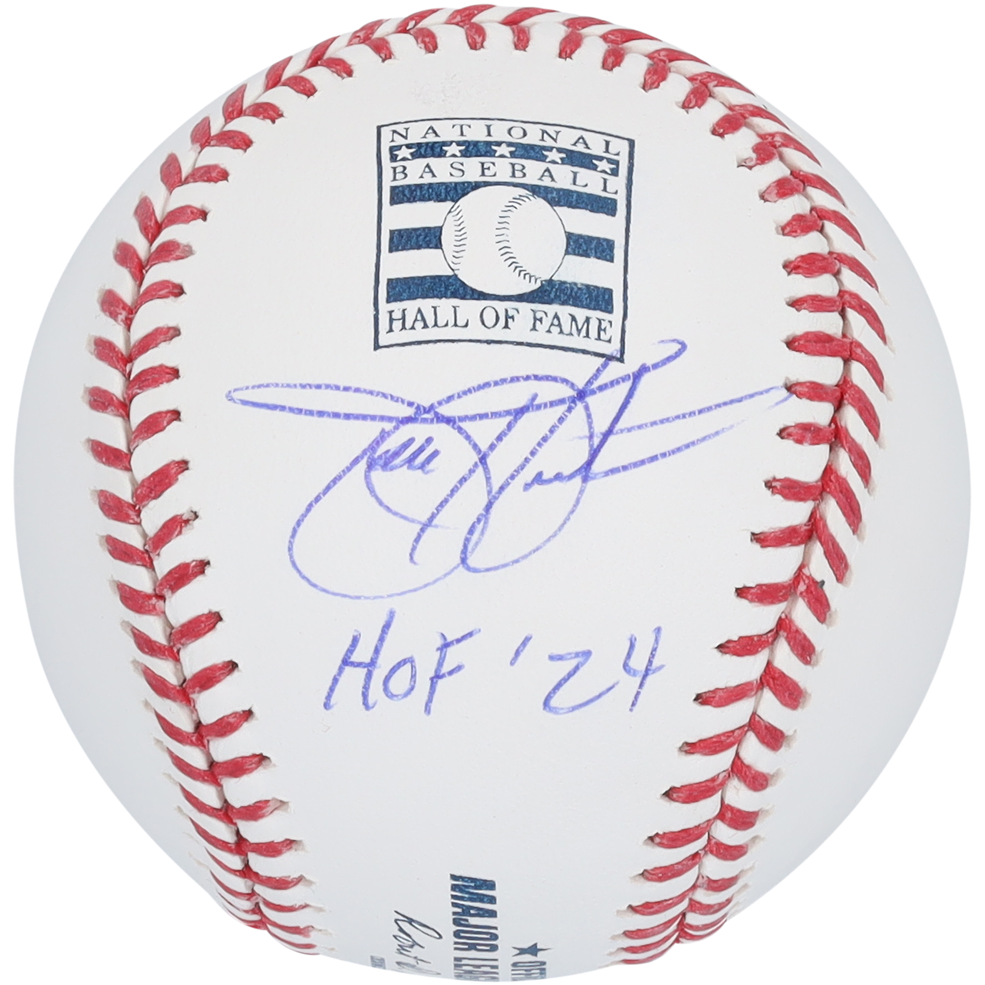 Todd Helton Colorado Rockies Autographed Hall of Fame Logo Baseball with "HOF 2024 " Inscription