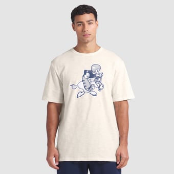 Men's Fanatics  Cream Dallas Cowboys Slub T-Shirt