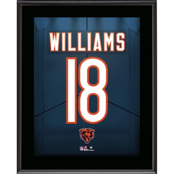 Caleb Williams Chicago Bears 10.5" x 13" Jersey Number Sublimated Player Plaque
