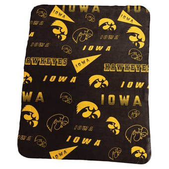 "Iowa Hawkeyes 50"" x 60"" Classic Fleece Blanket"