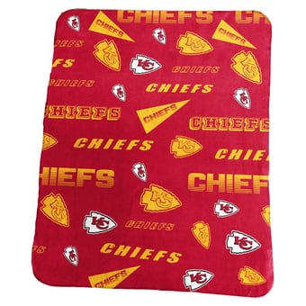 "Kansas City Chiefs 50"" x 60"" Classic Fleece Blanket"