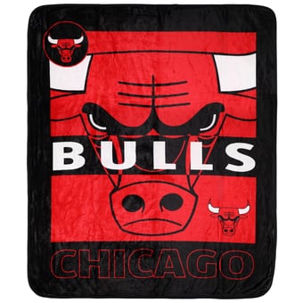Chicago Bulls 50'' x 60'' Raschel Blanket