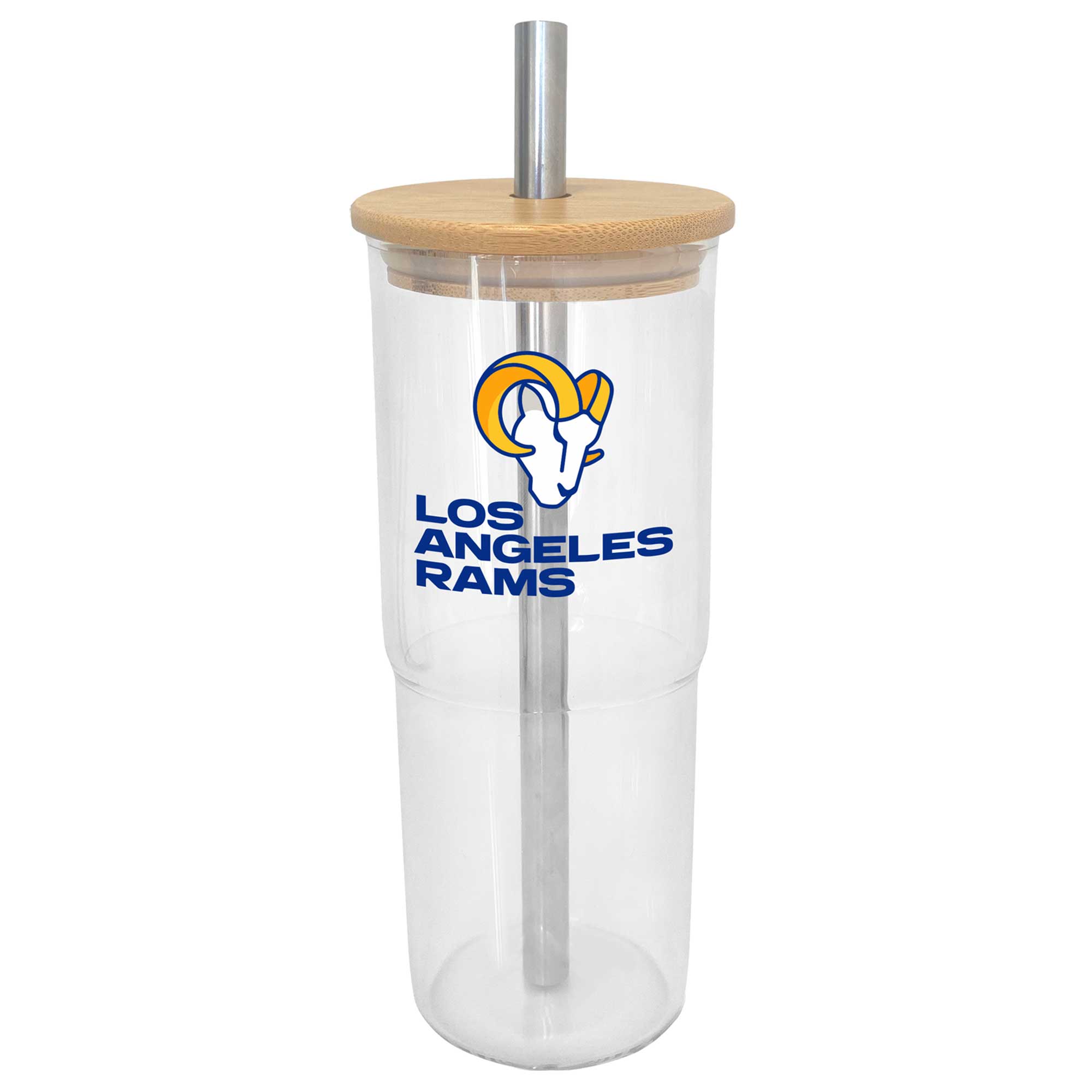 Los Angeles Rams 24oz. Glass Tumbler