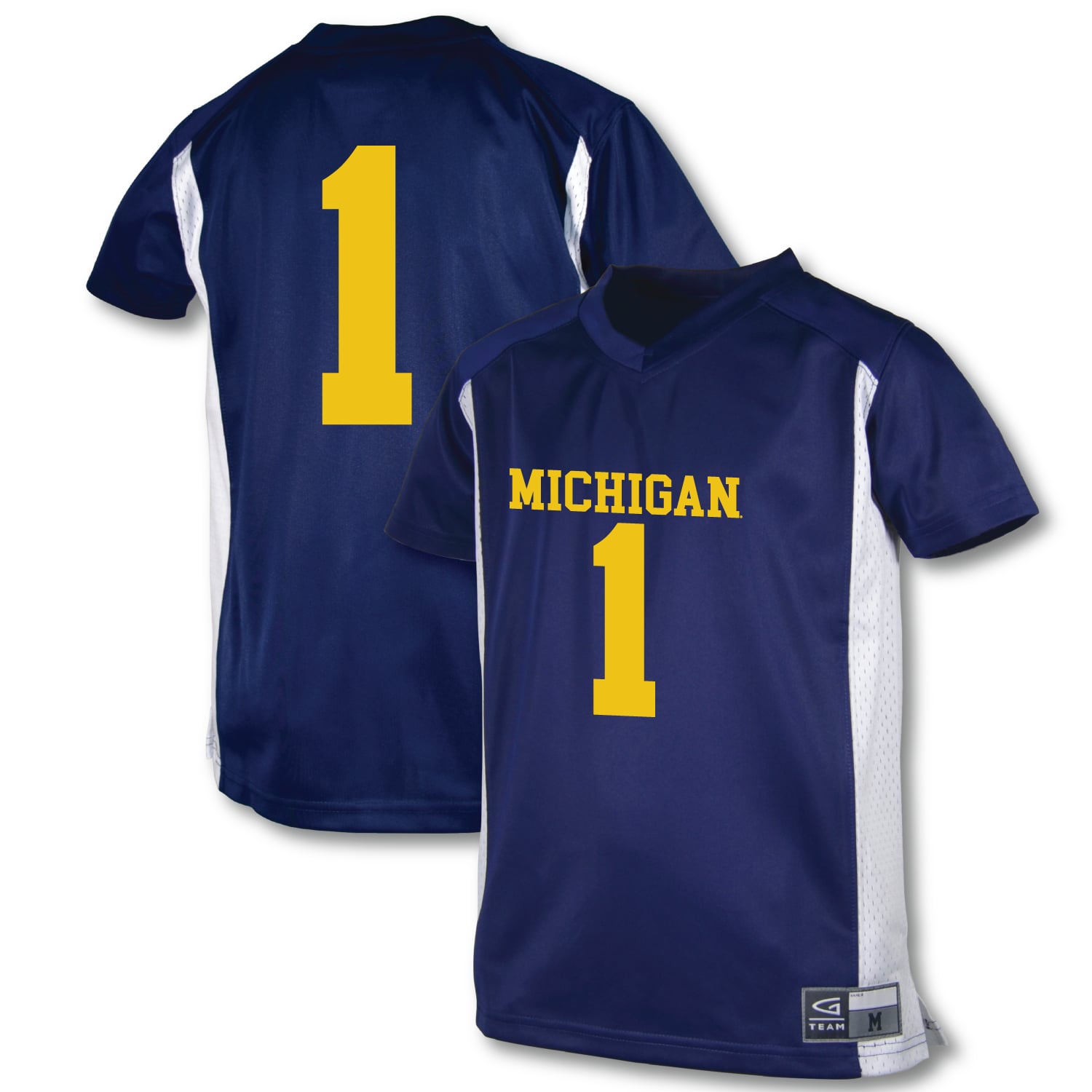 Youth Garb #1 Blue Michigan Wolverines Football Jersey