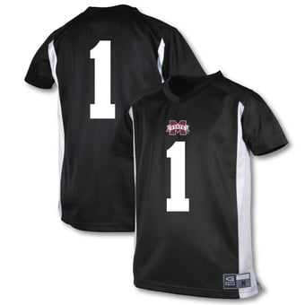 Youth Garb #1 Black Mississippi State Bulldogs Football Jersey