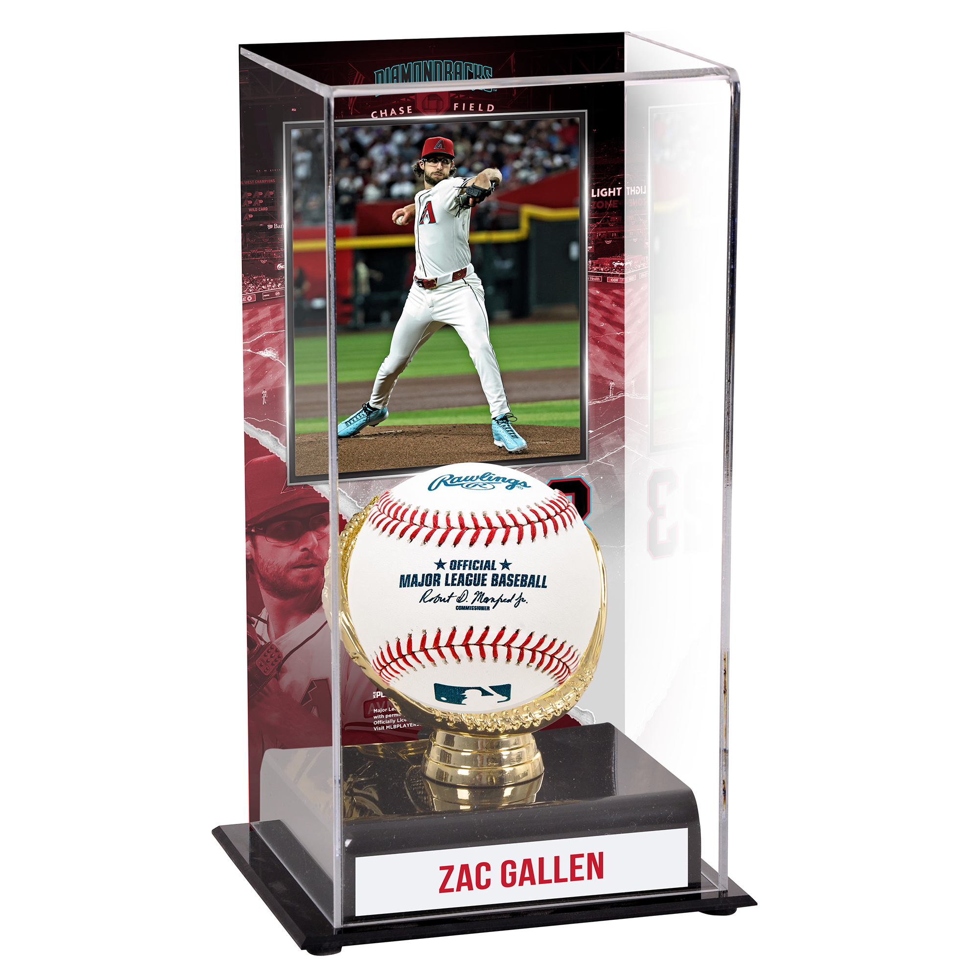 Zac Gallen Arizona Diamondbacks Sublimated Display Case with Image