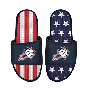 Unisex ISlide Navy Phoenix Suns Americana Gel Slide Sandals