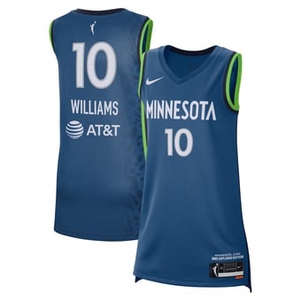 Unisex Nike Courtney Williams Blue Minnesota Lynx Explorer Edition Victory Player Jersey