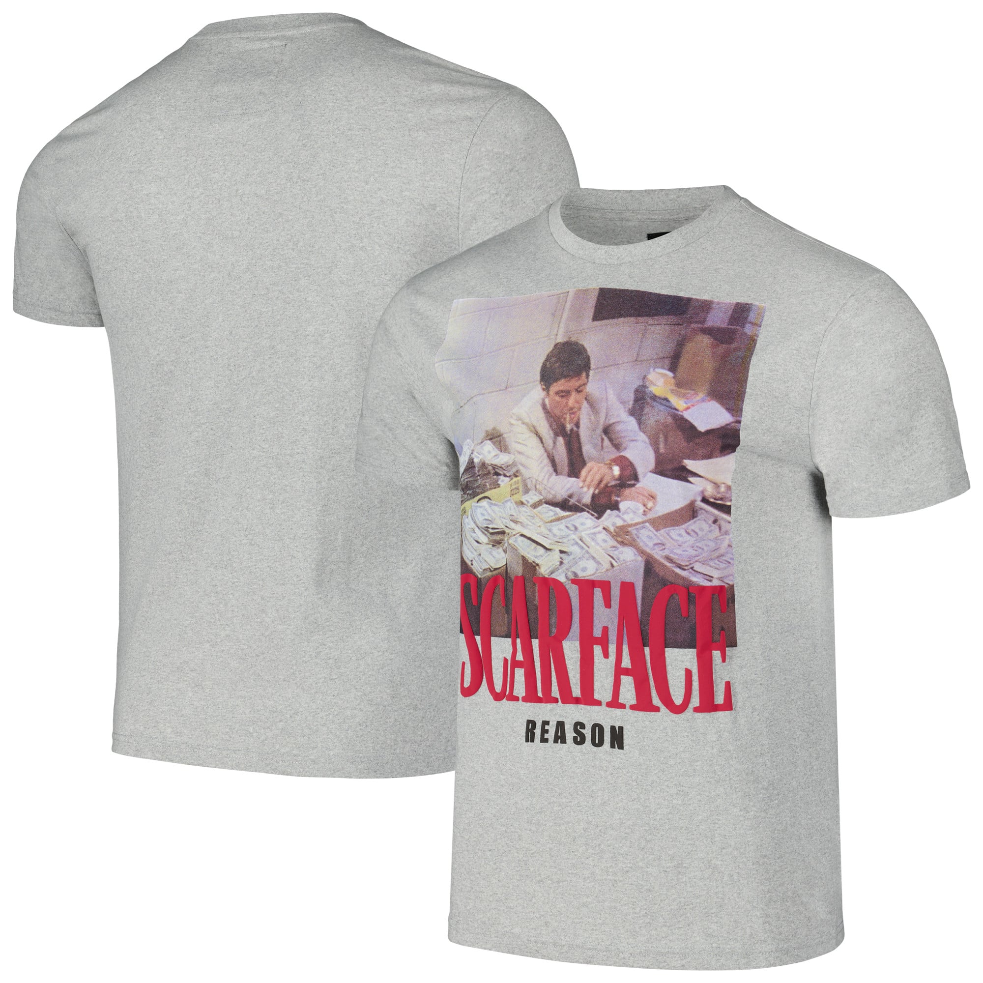 Unisex Reason Gray Scarface Money T-Shirt