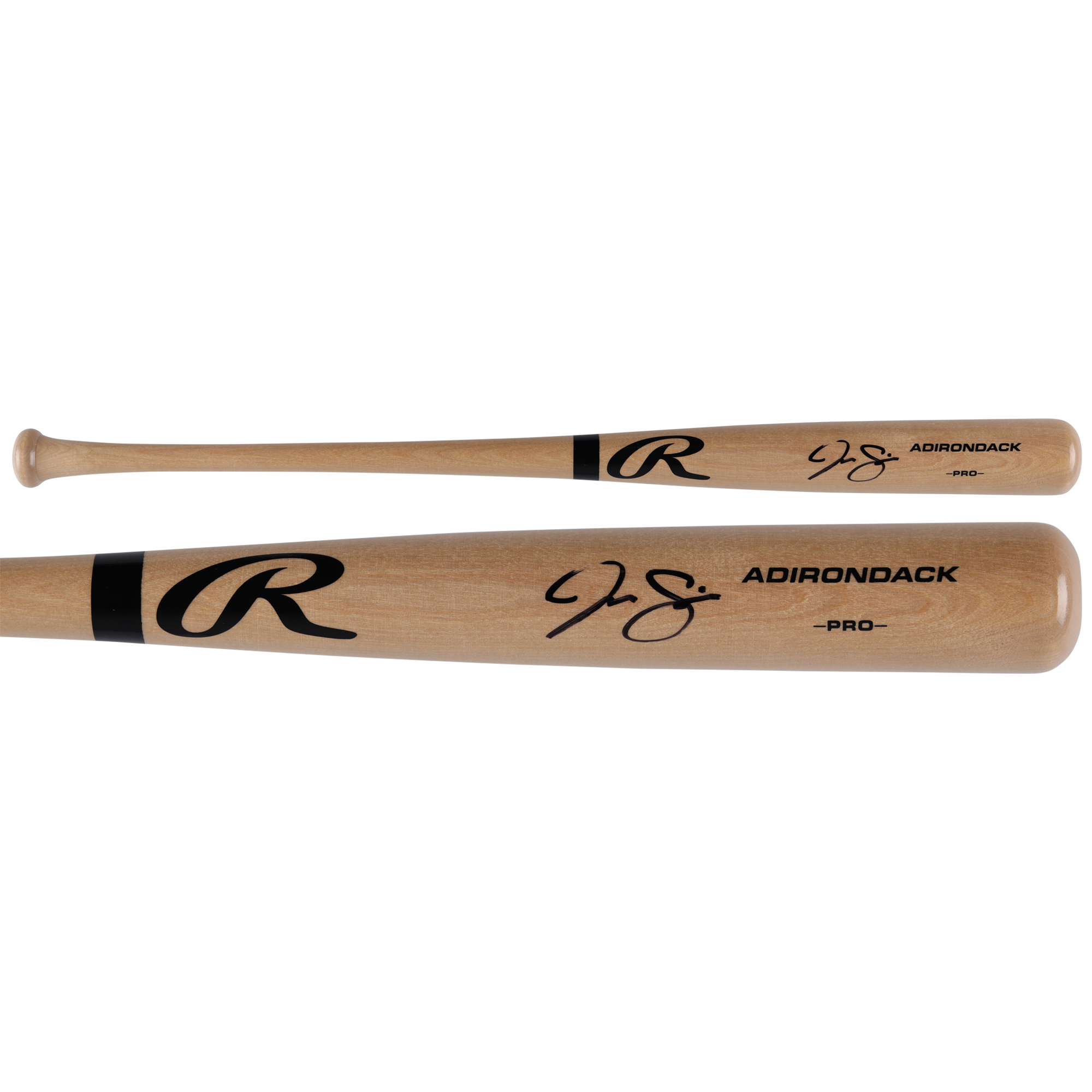 Jac Caglianone Kansas City Royals Autographed Blonde Rawlings Pro Bat