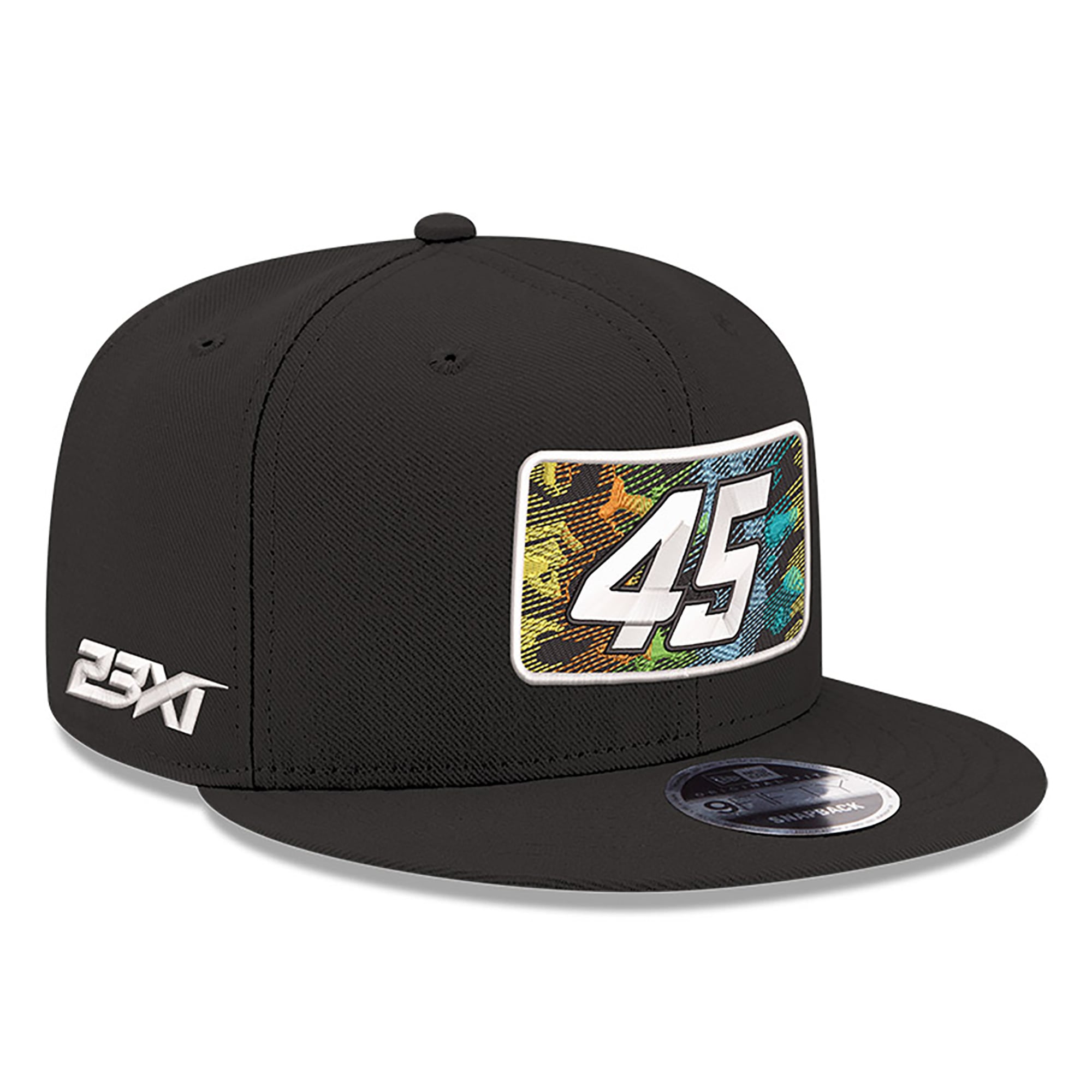 Men's New Era Black Tyler Reddick Summer Camo 9FIFTY Snapback Hat