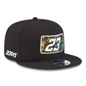 Men's New Era Black Bubba Wallace Summer Camo 9FIFTY Snapback Hat
